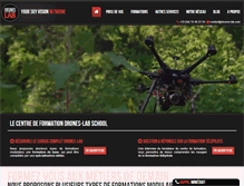 Tablet Screenshot of drones-lab.com